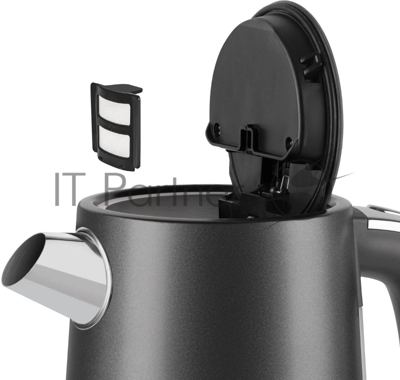 Чайник электрический Rondell 1002-RE-01, 1.7л, 2200Вт, черный