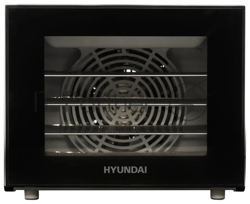 Сушка для фруктов и овощей Hyundai HYFD-1204 8под. 400Вт черный