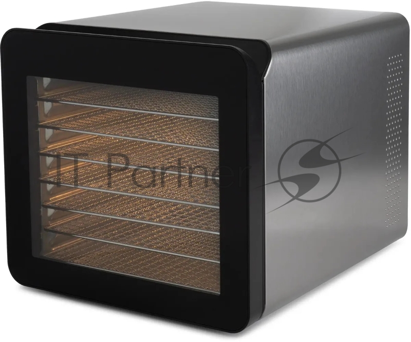 Сушка для фруктов и овощей Hyundai HYFD-8801 14под. 600Вт серебристый