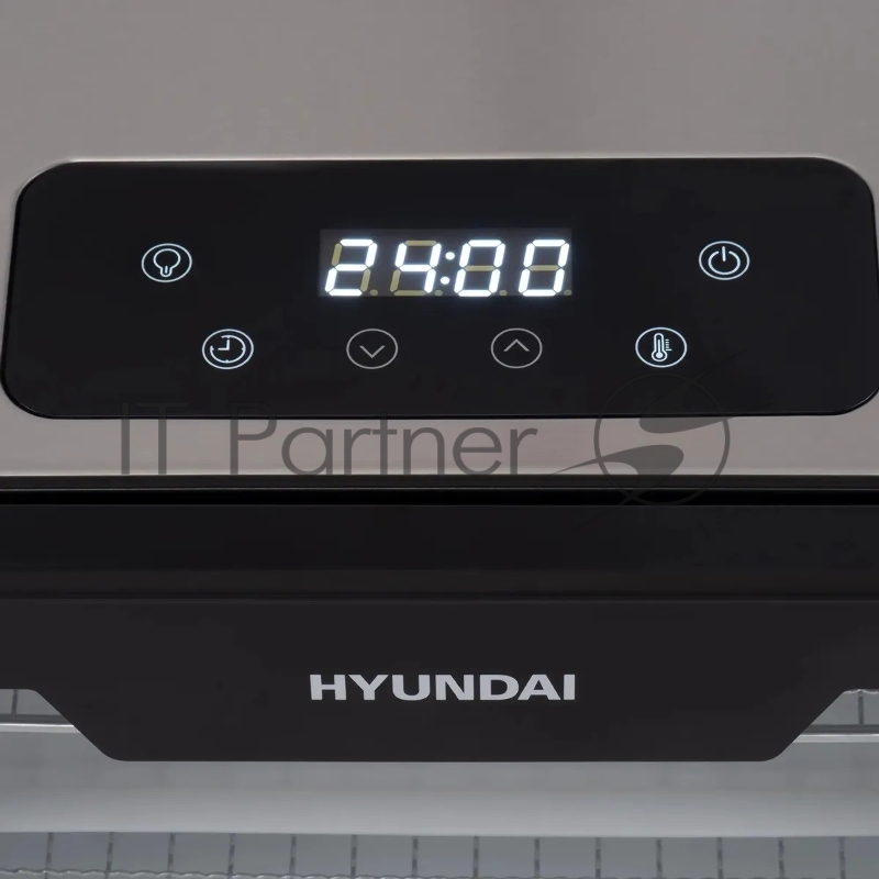 Сушка для фруктов и овощей Hyundai HYFD-8802 14под. 600Вт серебристый
