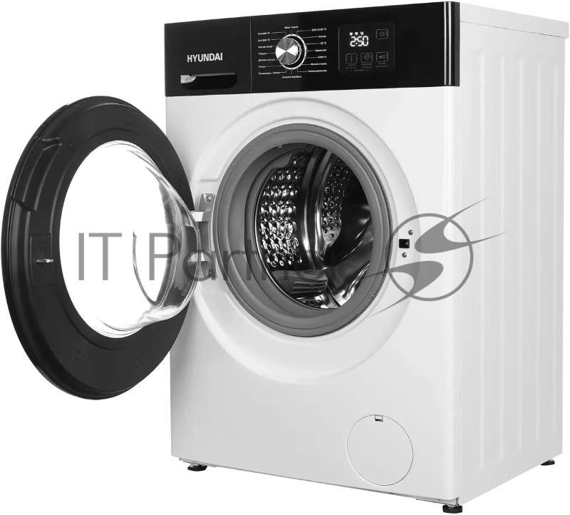 Стиральная машина Hyundai WME8202 белый, загрузка фронтальная 8 кг, 1200 об/мин., класс: E