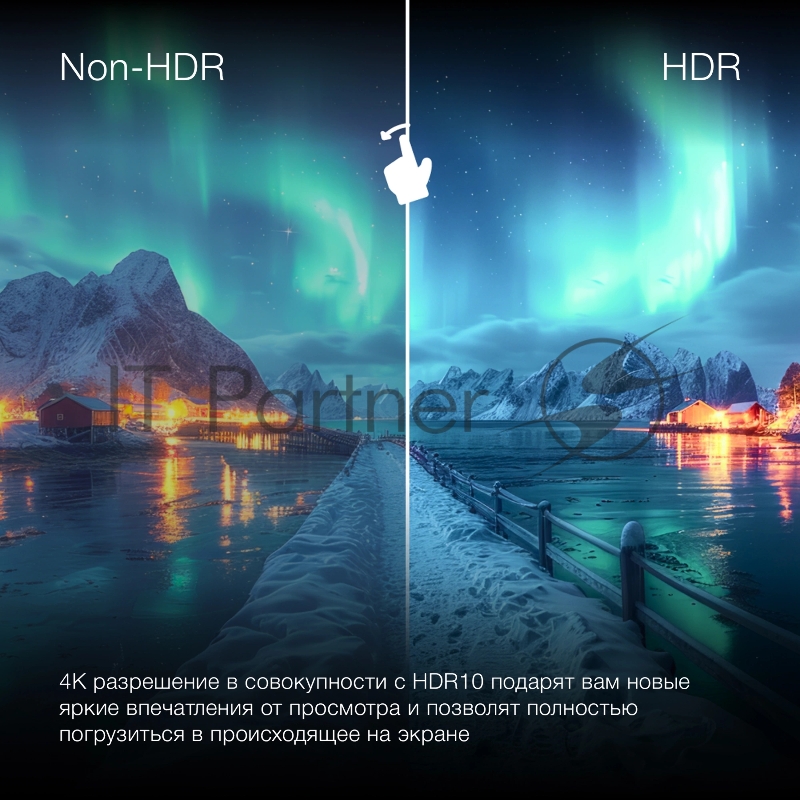 Телевизор Hyundai 43 H-LED43BU7100 серый LED 4K Ultra HD 60Hz WebOS 1.5GB/8GB