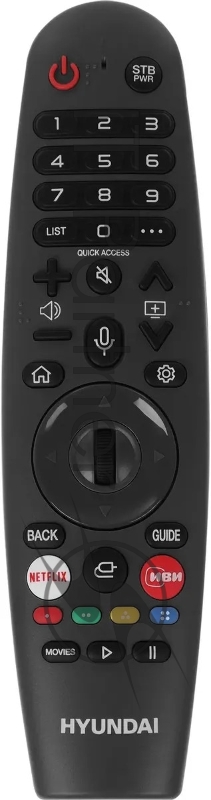 Телевизор Hyundai 43 H-LED43BU7100 серый LED 4K Ultra HD 60Hz WebOS 1.5GB/8GB