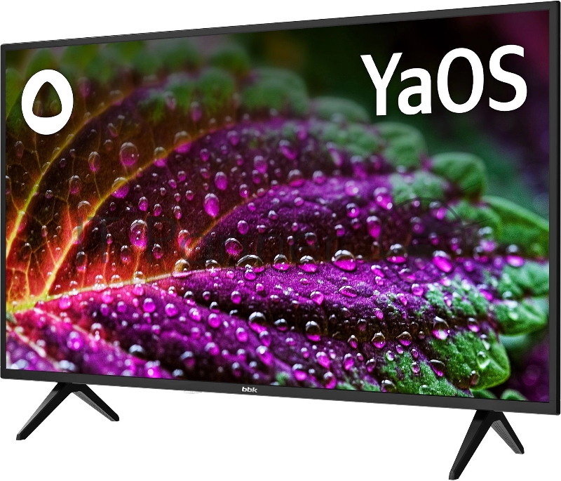 Телевизор LED BBK 43 43LEX-7249/FTS2C (B) Яндекс.ТВ черный HD 50Hz DVB-T2 DVB-C DVB-S2 WiFi Smart TV (RUS)