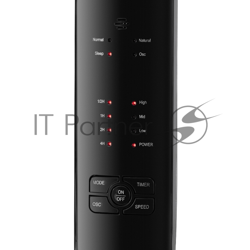 Вентилятор напольный Vitek VT-1939 60Вт скоростей:3 ПДУ черный