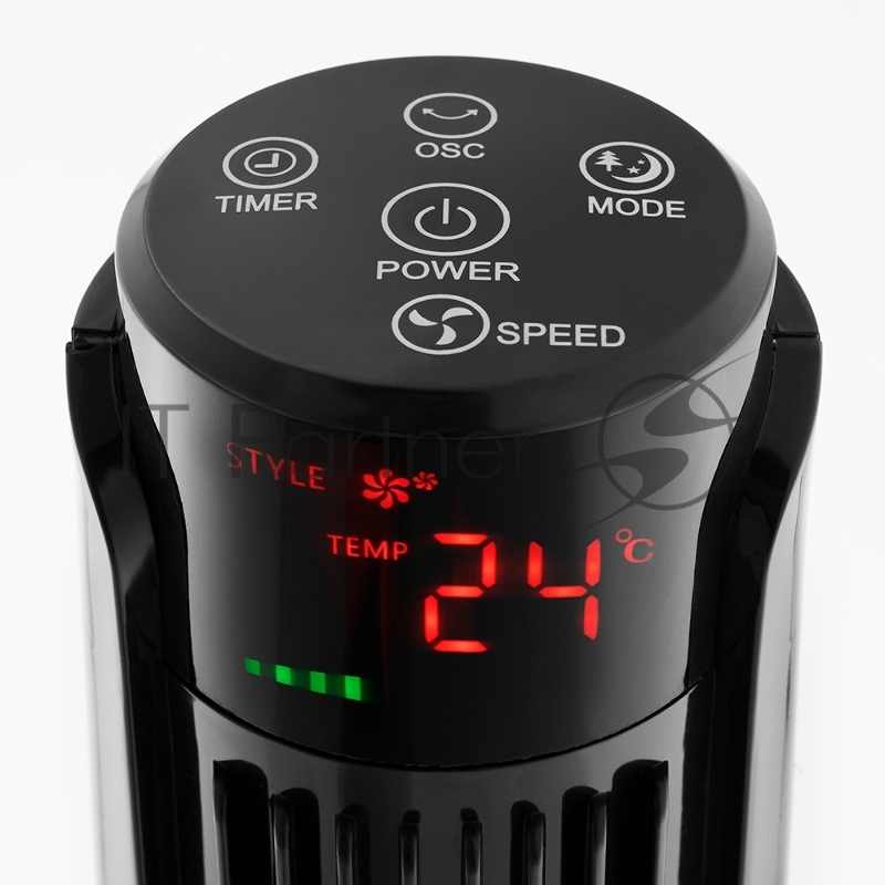 Вентилятор напольный Vitek VT-1943 45Вт скоростей:3 ПДУ черный