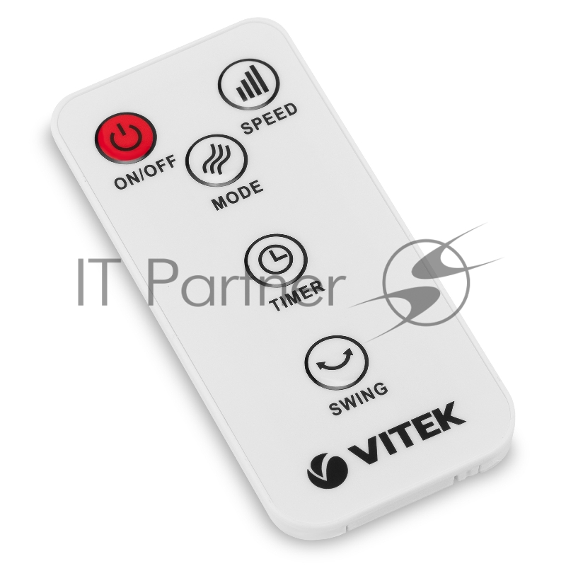 Вентилятор напольный Vitek VT-2073 60Вт скоростей:3 ПДУ белый