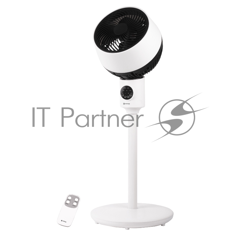 Вентилятор напольный Vitek VT-2074 35Вт скоростей:3 ПДУ белый/черный