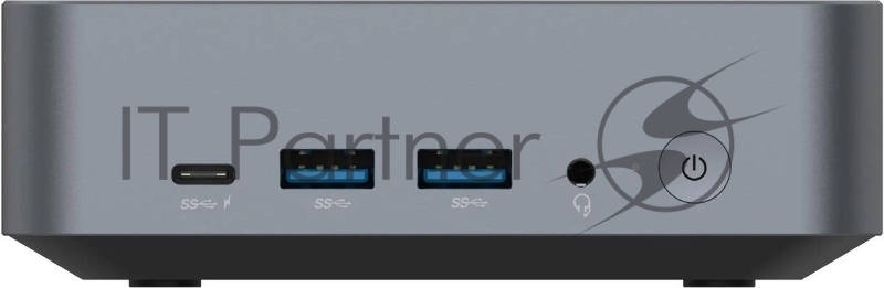 Неттоп Digma Pro Minimax X1 i5 12450H (2) 8Gb SSD256Gb UHDG Windows 11 Professional GbitEth WiFi BT 100W серый (DPP5-8CXW03)