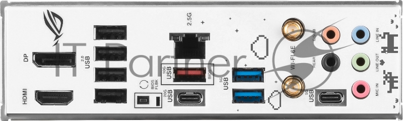 Материнская плата ASUS ROG STRIX B760-A GAMING WIFI Soc-1700 Intel B760 4xDDR5 ATX AC`97 8ch(7.1) 2.5Gg RAID+HDMI+DP