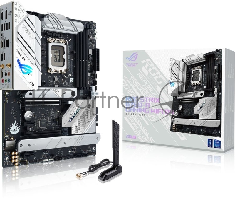 Материнская плата ASUS ROG STRIX B760-A GAMING WIFI Soc-1700 Intel B760 4xDDR5 ATX AC`97 8ch(7.1) 2.5Gg RAID+HDMI+DP