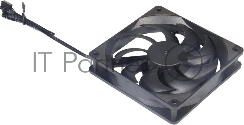 Вентилятор для корпуса Digma DFAN140PWM-1BK 140х140x25 черный 4-pin 28дБ Ret