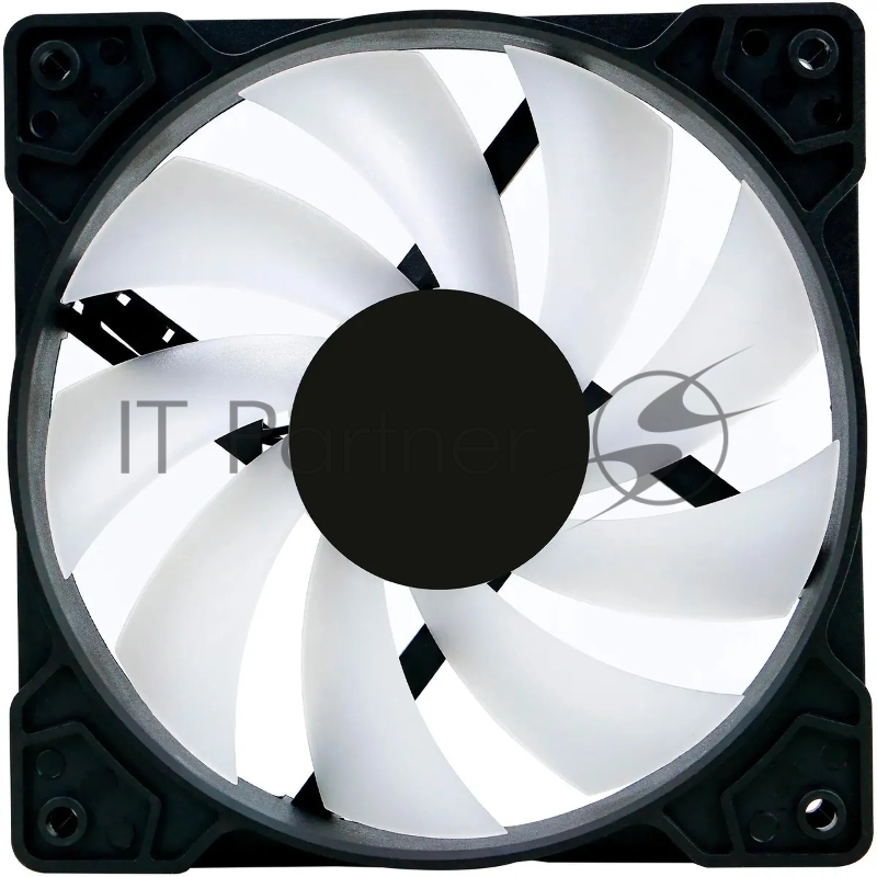 Вентилятор для корпуса Оклик OG-CF120RGB1-BK RGB 120х120x25 черный 3-pin 4-pin (Molex) 23дБ Ret