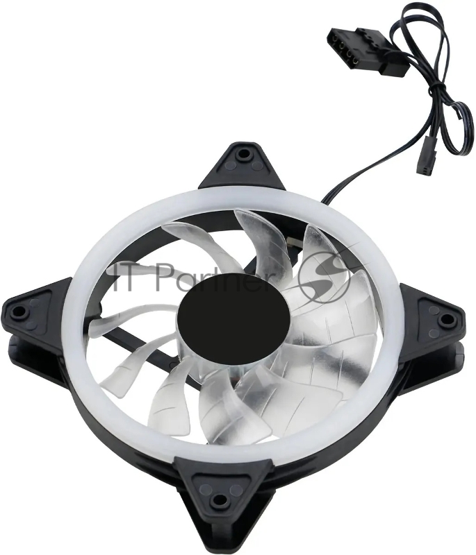 Вентилятор для корпуса Оклик OG-CF120RGB3-BK RGB 120х120x25 черный 3-pin 4-pin (Molex) 23дБ Ret