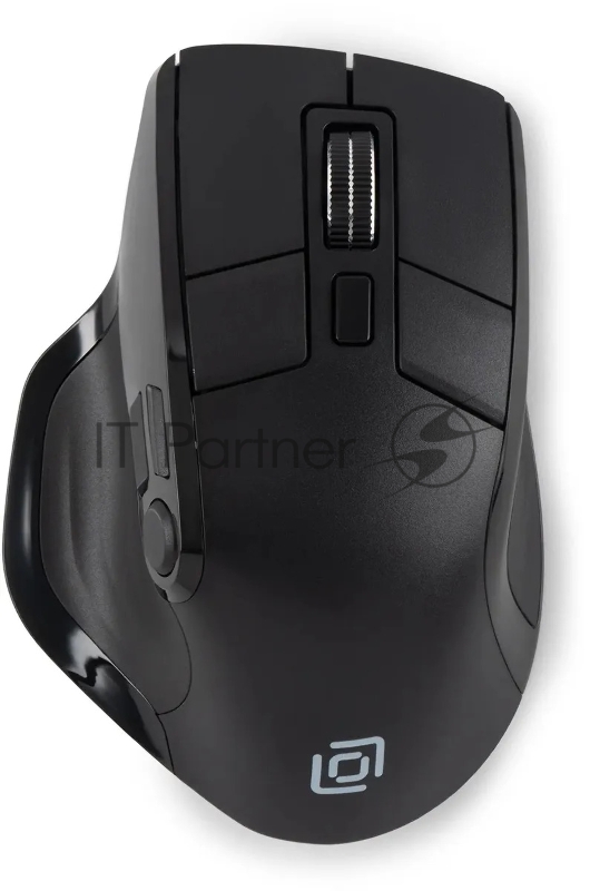 Мышь беспроводная Оклик 502MW черный, 2400 dpi, USB, Bluetooth/Радио, кнопки - 9