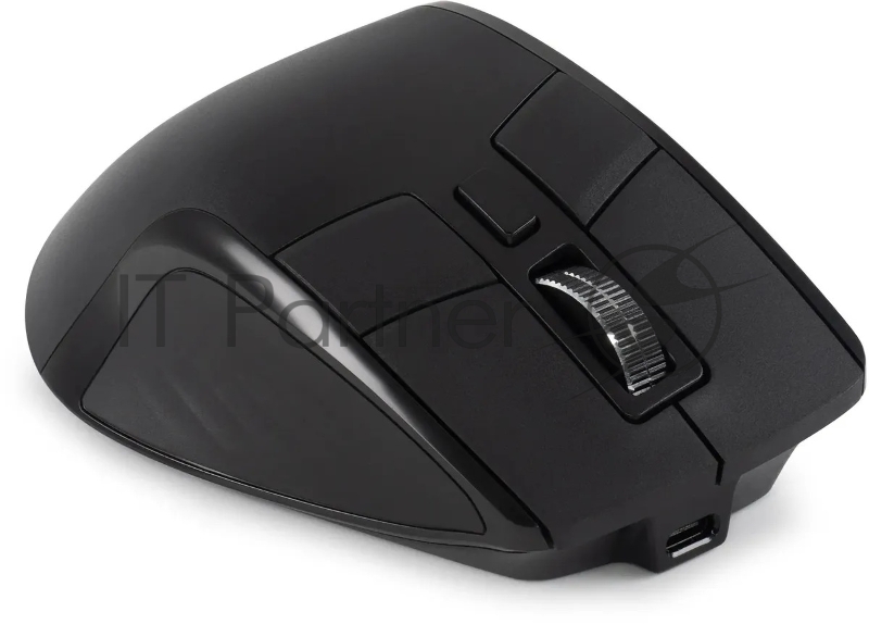 Мышь беспроводная Оклик 502MW черный, 2400 dpi, USB, Bluetooth/Радио, кнопки - 9