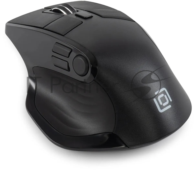 Мышь беспроводная Оклик 502MW черный, 2400 dpi, USB, Bluetooth/Радио, кнопки - 9