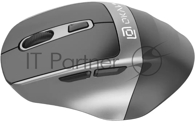 Мышь беспроводная Оклик 516MW черный/серебристый, 1600dpi, USB, Bluetooth/Радио, кнопки - 6