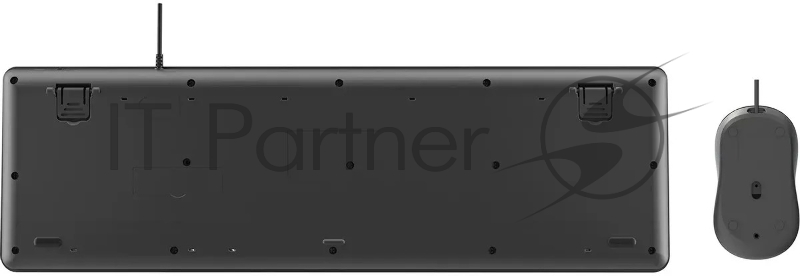 Комплект клавиатура+мышь Оклик S605 проводной USB 1800 DPI черный