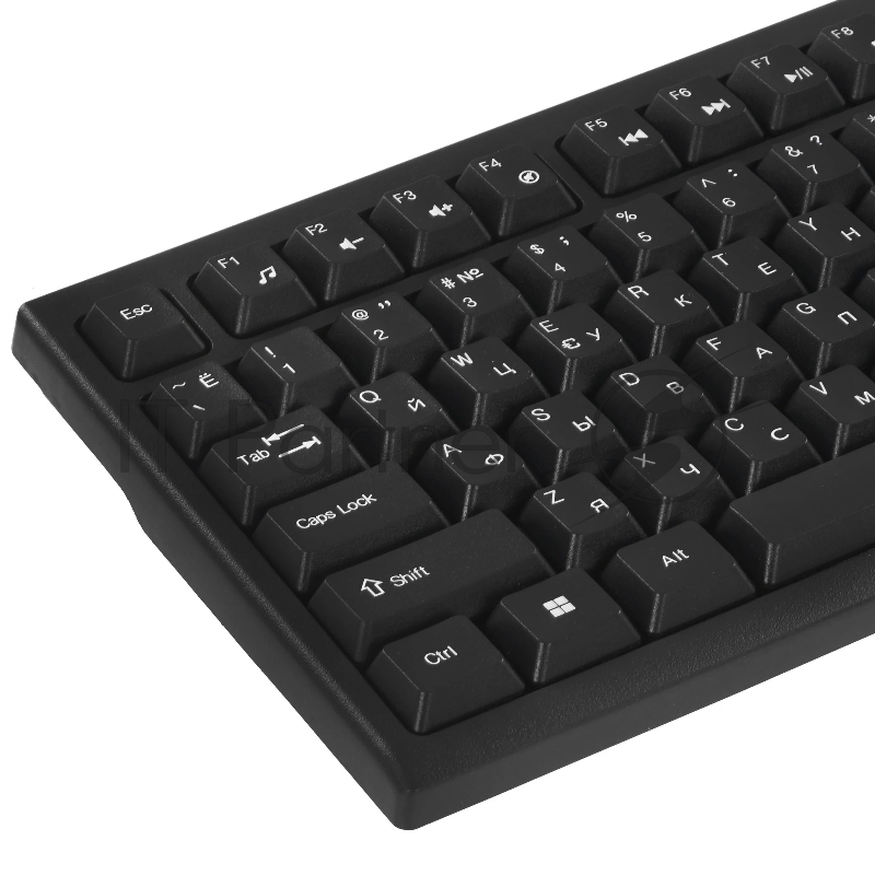 Комплект проводной Genius KM-100SE клавиатура+мышь, USB. Цвет: черный (31330009402)