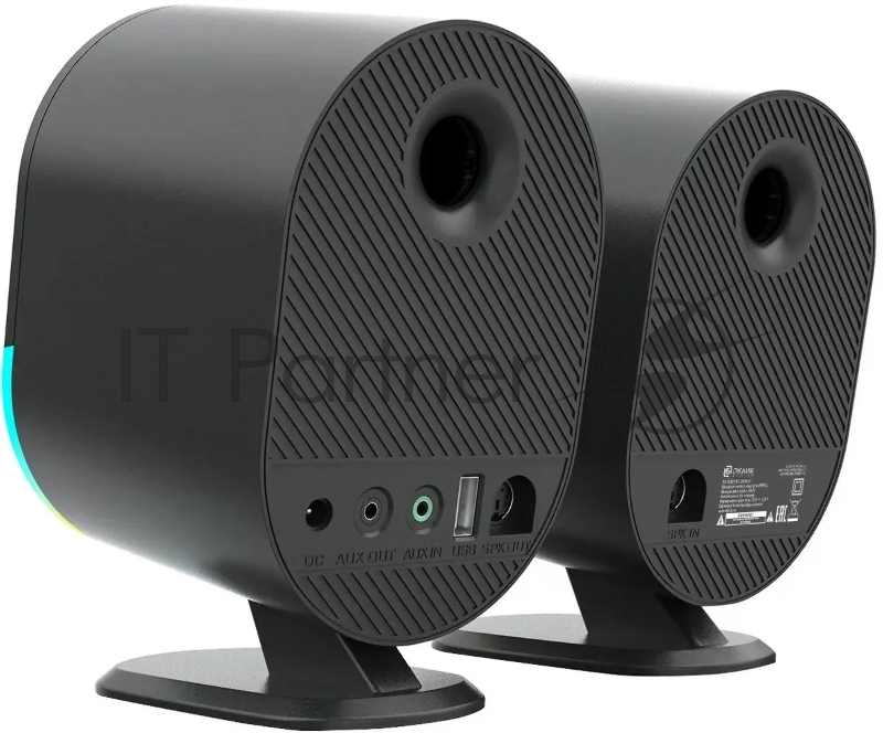 Колонки Оклик OK-303A 2.0 черный 20Вт BT