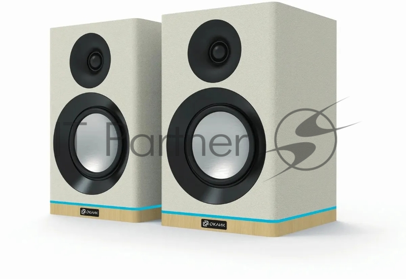 Колонки Оклик OK-605A 2.0 белый 60Вт BT