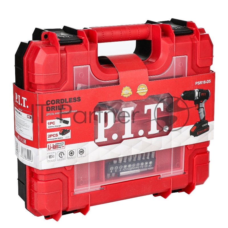 Дрель P.I.T. PSR18-D5 патрон:быстрозажимной реверс