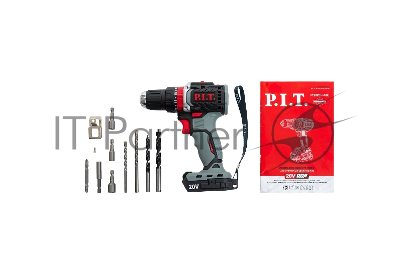 Дрель ударная P.I.T. PSB20H-10C X-DRIVER SOLO патрон:быстрозажимной реверс (PSB20H-10C)