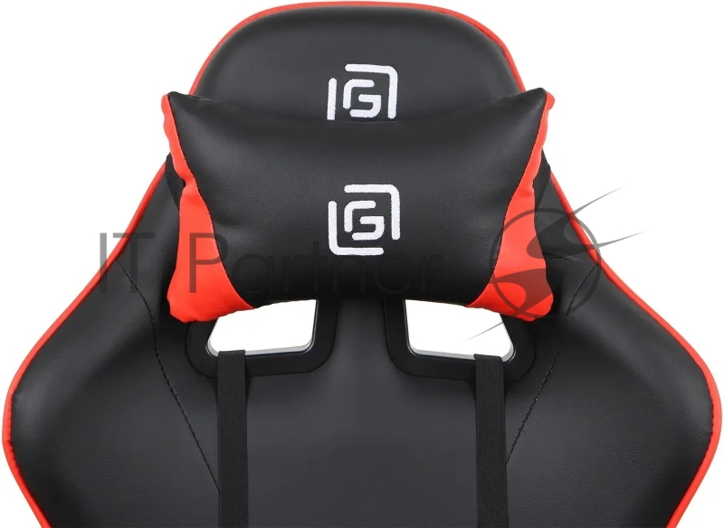 Кресло игровое Оклик Camper черный/красный