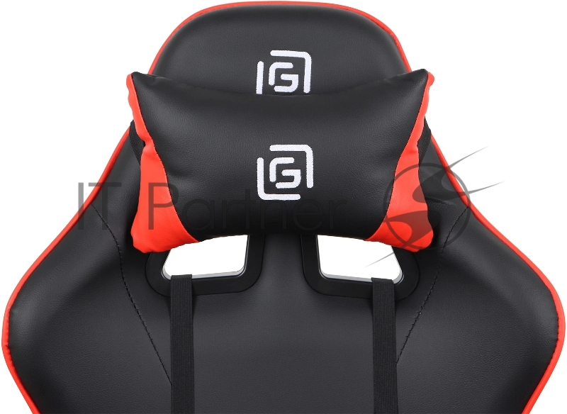 Кресло игровое Оклик Camper черный/красный