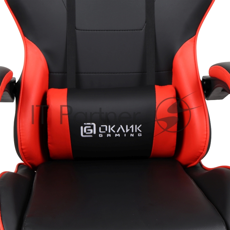 Кресло игровое Оклик Camper черный/красный