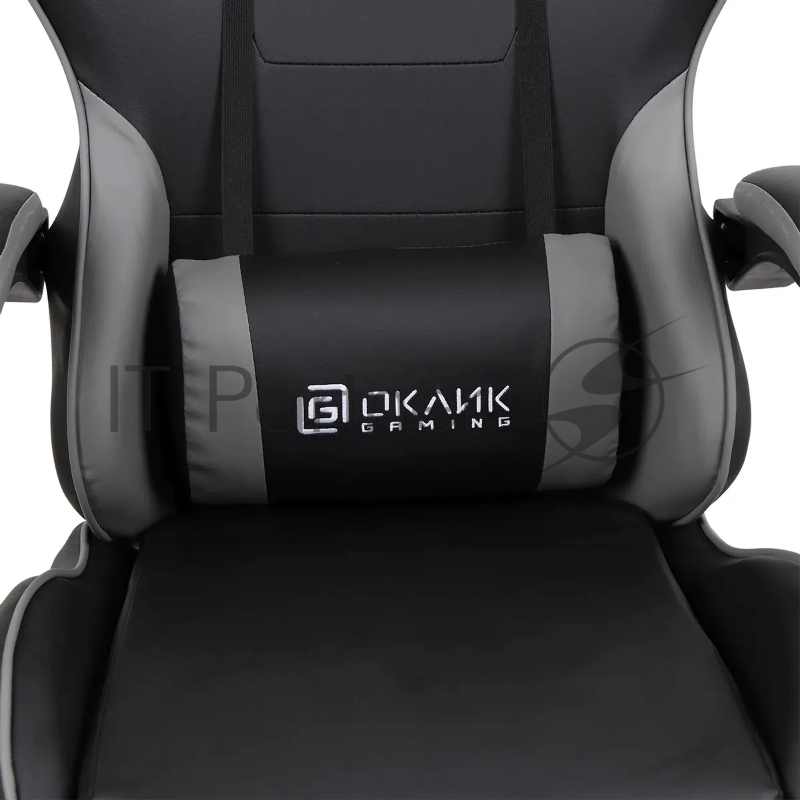 Кресло игровое Оклик Camper черный/серый