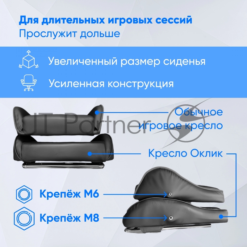 Кресло игровое Оклик Camper черный