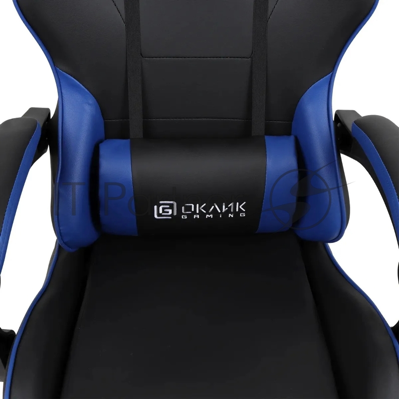 Кресло игровое Оклик Camper черный/синий