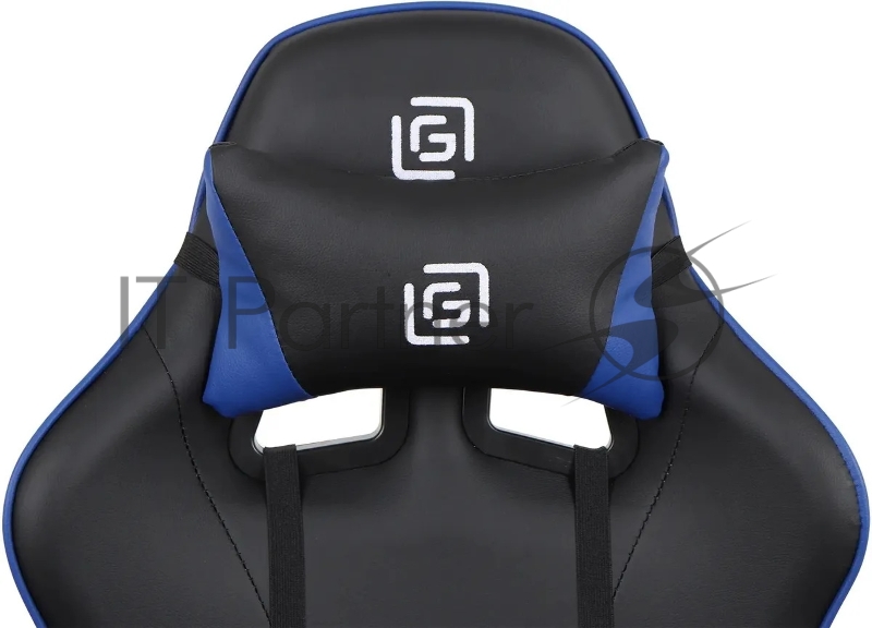 Кресло игровое Оклик Camper черный/синий