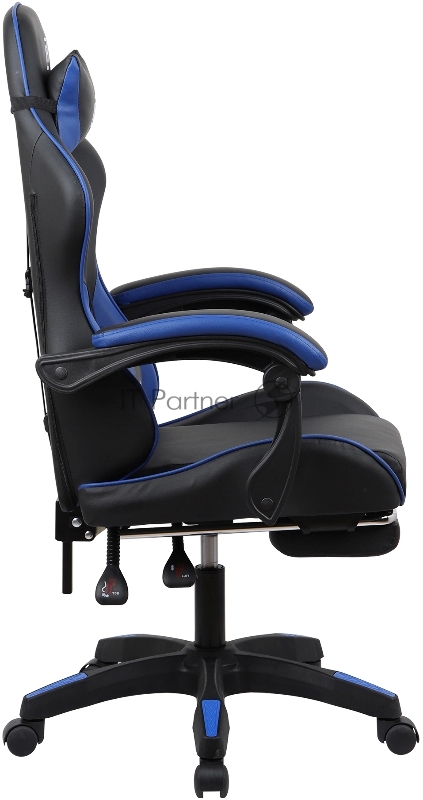 Кресло игровое Оклик Camper черный/синий