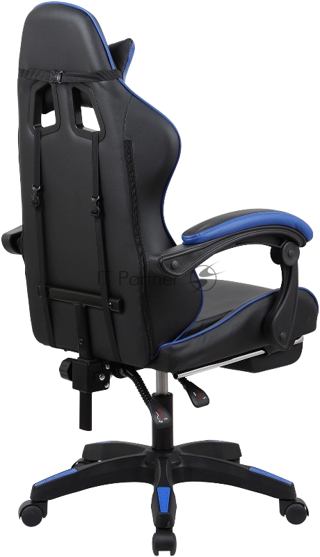 Кресло игровое Оклик Camper черный/синий