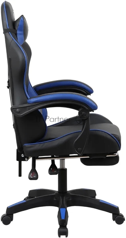 Кресло игровое Оклик Camper черный/синий