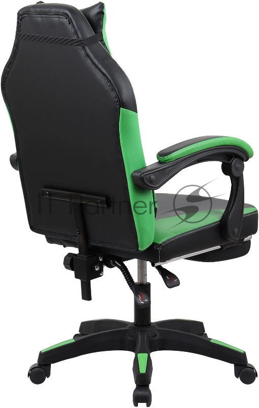Кресло игровое Оклик Cooldown черный/зеленый