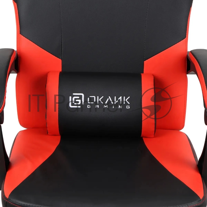Кресло игровое Оклик Cooldown черный/красный