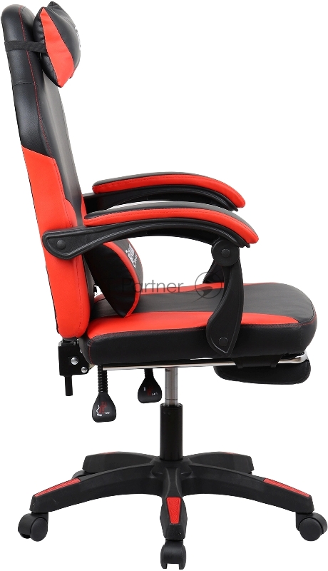 Кресло игровое Оклик Cooldown черный/красный