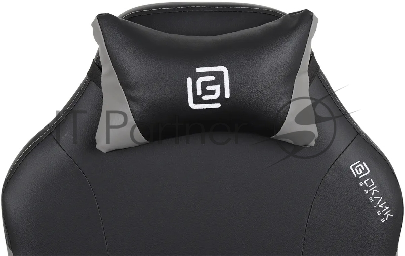 Кресло игровое Оклик Cooldown черный/серый