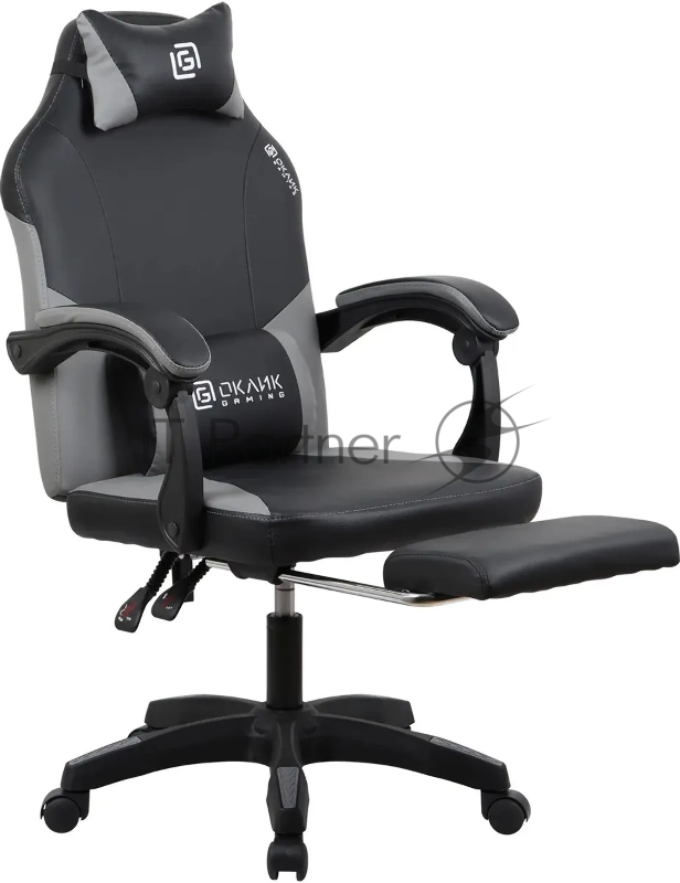 Кресло игровое Оклик Cooldown черный/серый