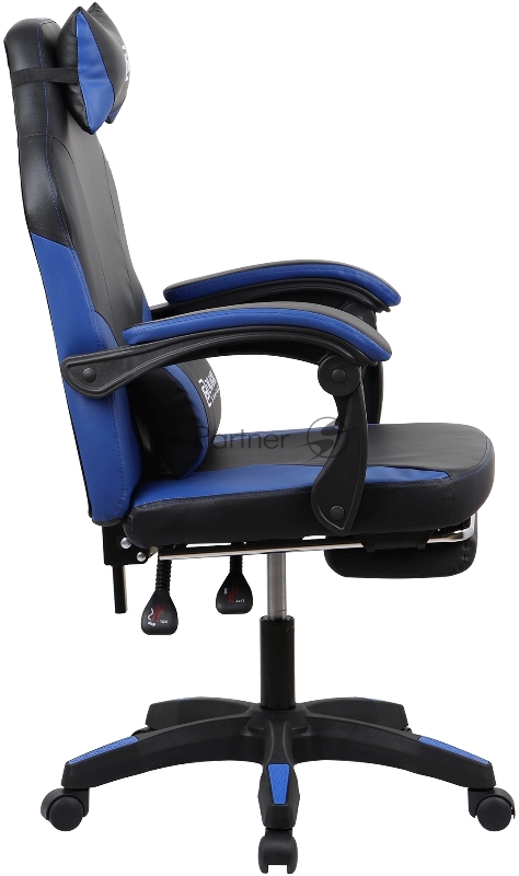 Кресло игровое Оклик Cooldown черный/синий