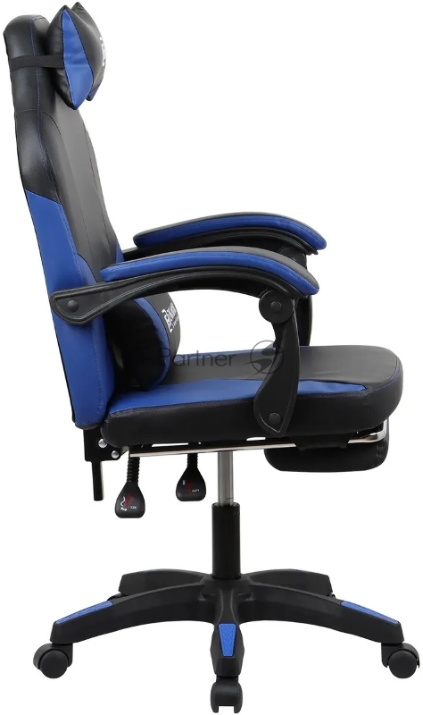 Кресло игровое Оклик Cooldown черный/синий