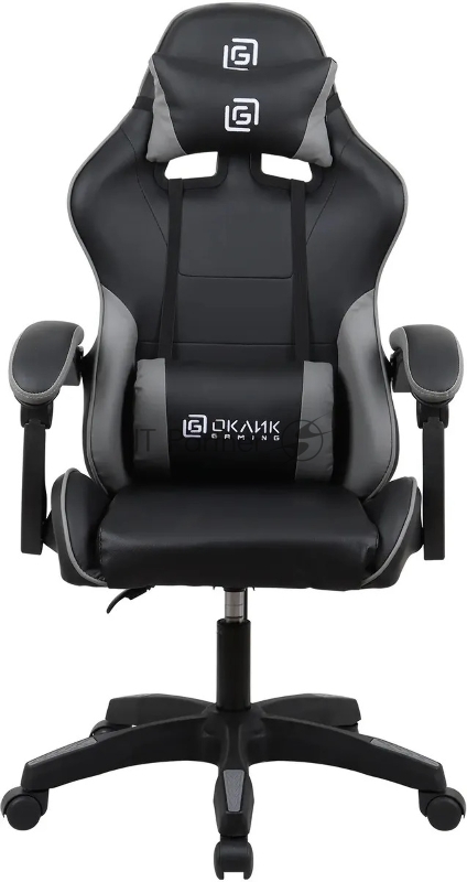 Кресло игровое Оклик Drifter черный/серый