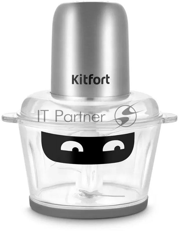 Измельчитель электрический Kitfort КТ-3518 1.8л. 300Вт серебристый