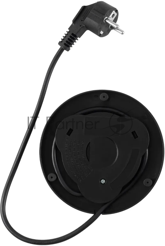 Чайник электрический Hyundai HYK-G4015 1.9л. 2200Вт черный/серебристый корпус: стекло