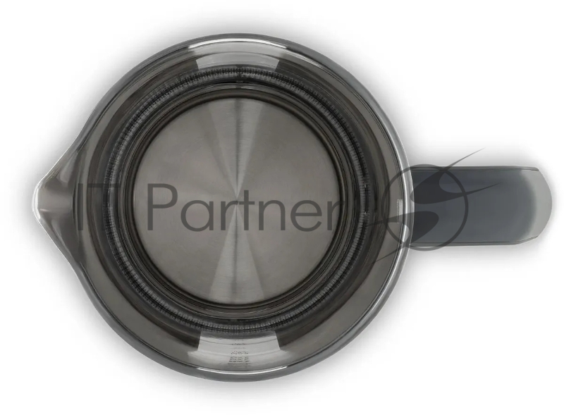 Чайник электрический Hyundai HYK-G4508 1.5л. 1700Вт серый/прозрачный корпус: стекло