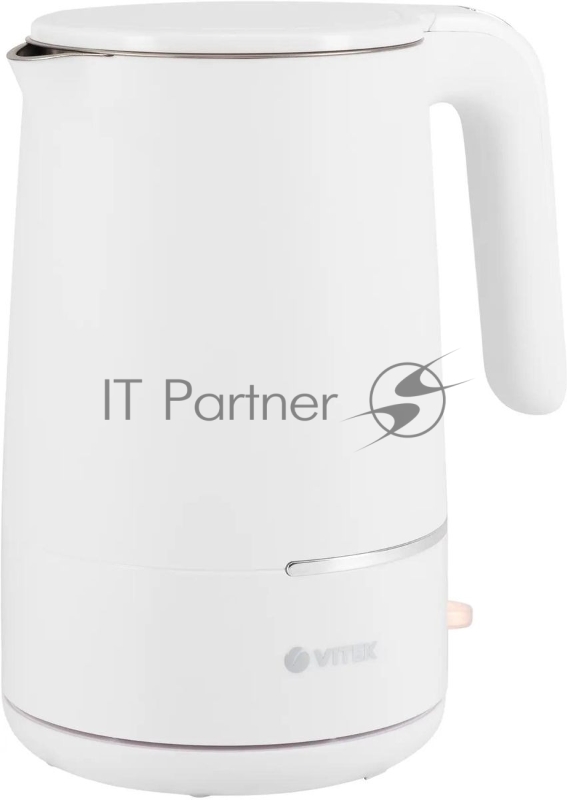 Чайник электрический Vitek VT-1104 1.5л. 2200Вт разноцветный корпус: металл/пластик